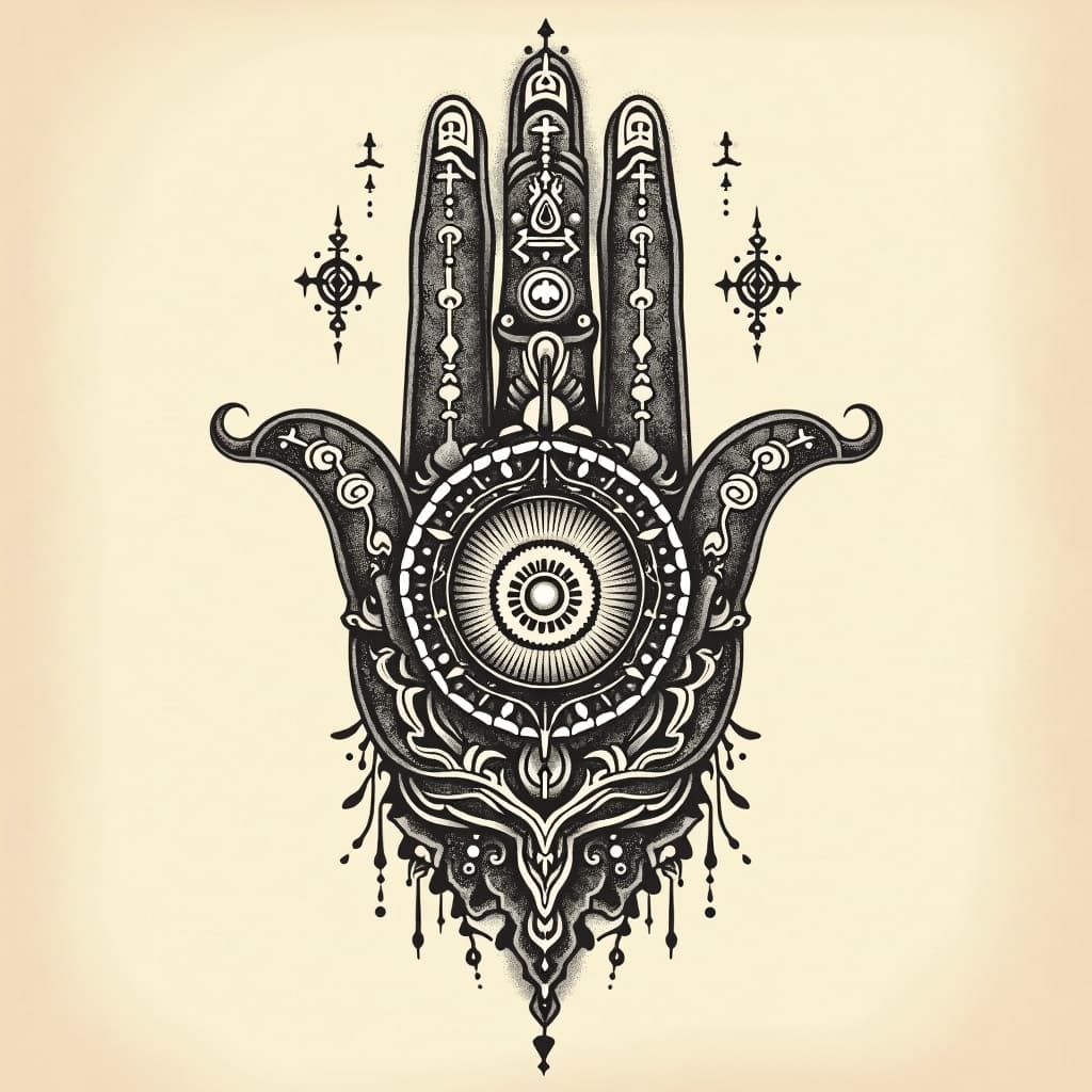 HAMSA (HAND DER FATIMA)