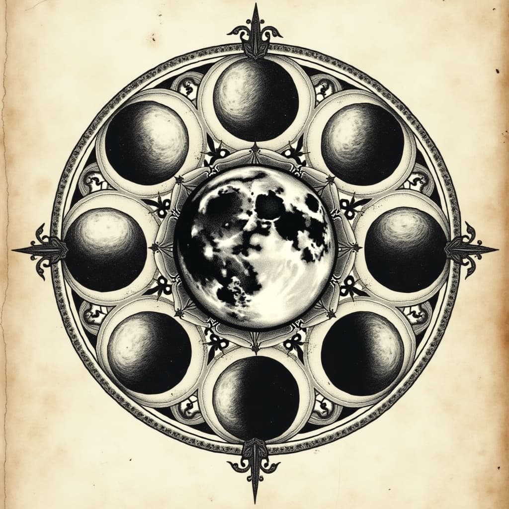 Mondphasen — Bedeutung des Symbols